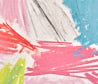 Jive abstract oil pastel thumbnail - detail close view