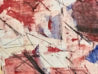 Pizazz abstract painting thumbnail - detail view